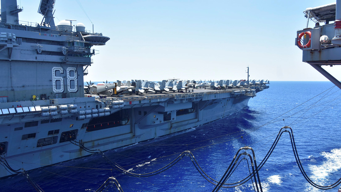 El portaaviones USS Nimitz permanecerá en Oriente Medio debido a las "recientes amenazas" de Irán
