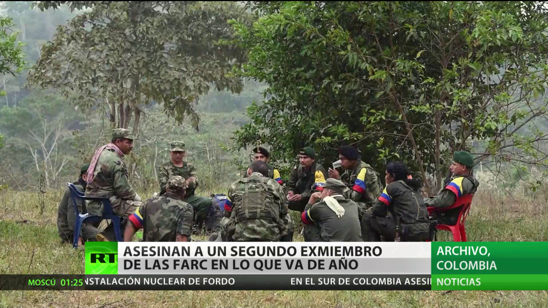 Colombia: Asesinan a un segundo exmiembro de las FARC en lo que va del año