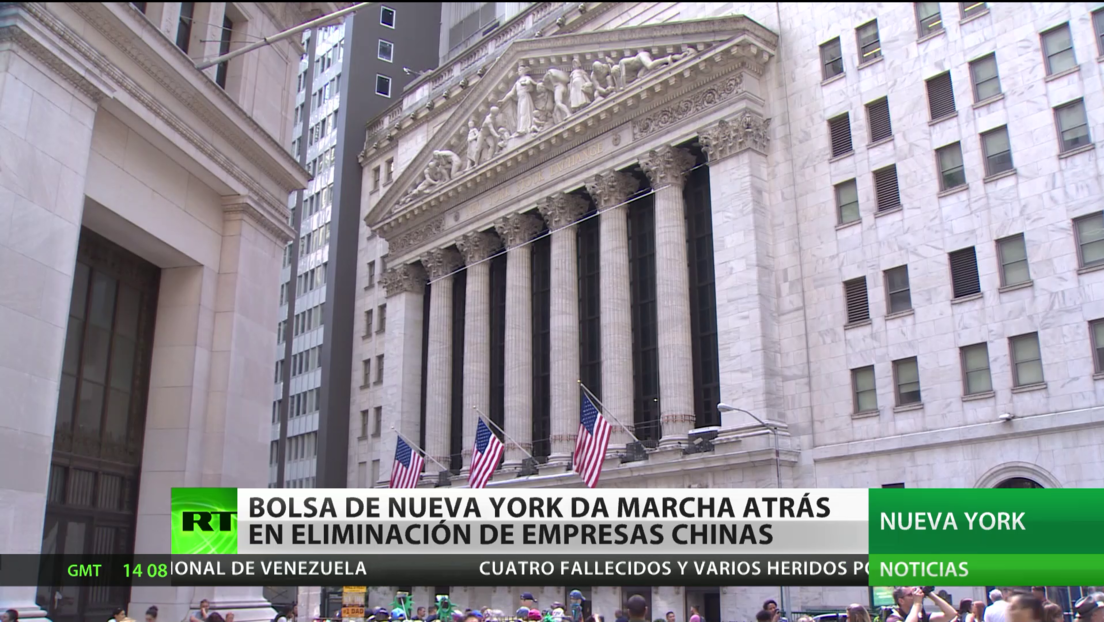 La Bolsa de Nueva York da marcha atrás y permitirá cotizar a tres empresas chinas