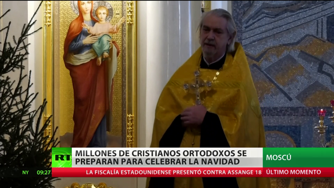 Millones de cristianos ortodoxos se preparan para celebrar la Navidad