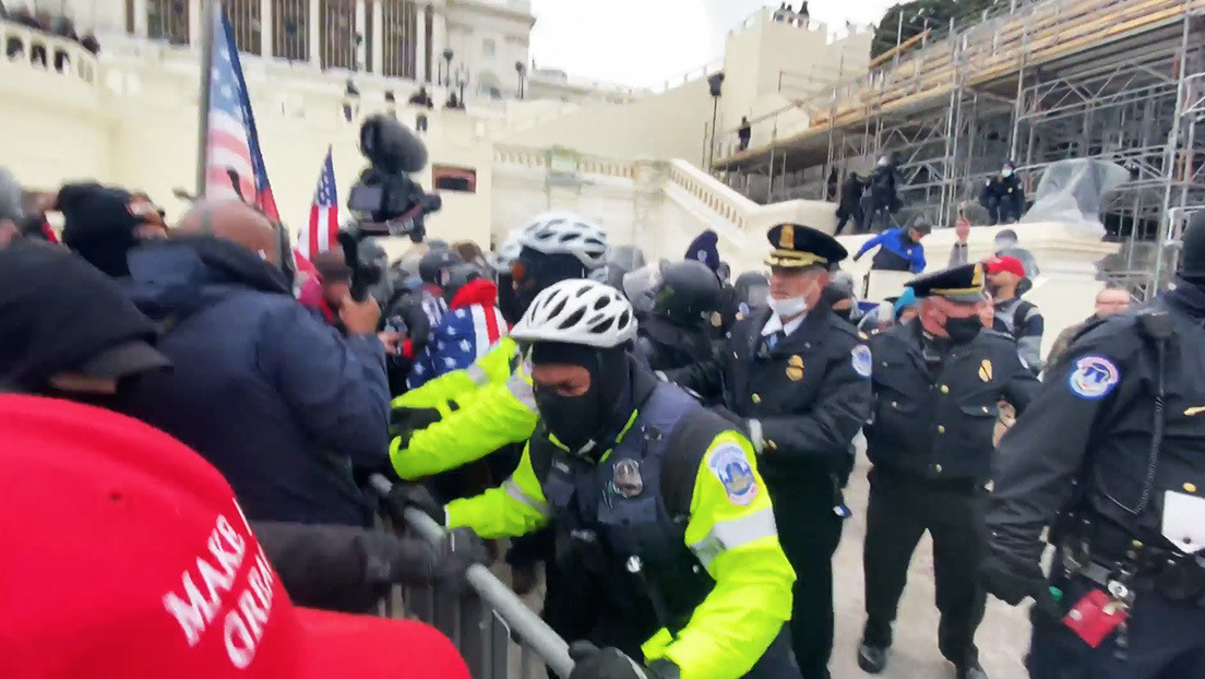 VIDEO: Así se desencadenó el violento asalto al Capitolio de EE.UU.