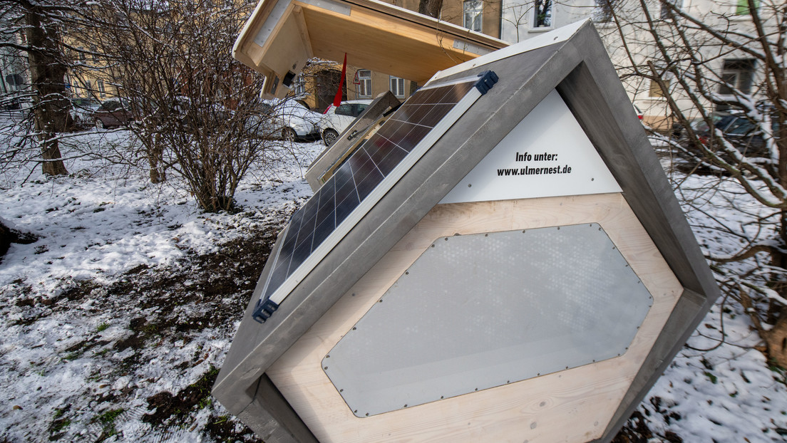 FOTOS: Una ciudad alemana instala 'nidos' móviles para que personas sintecho pasen las noches del frío invierno