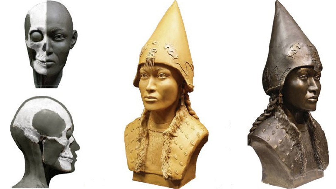 Reconstruyen en 3D los rostros de unos 'reyes' de Siberia de hace 2.600 años