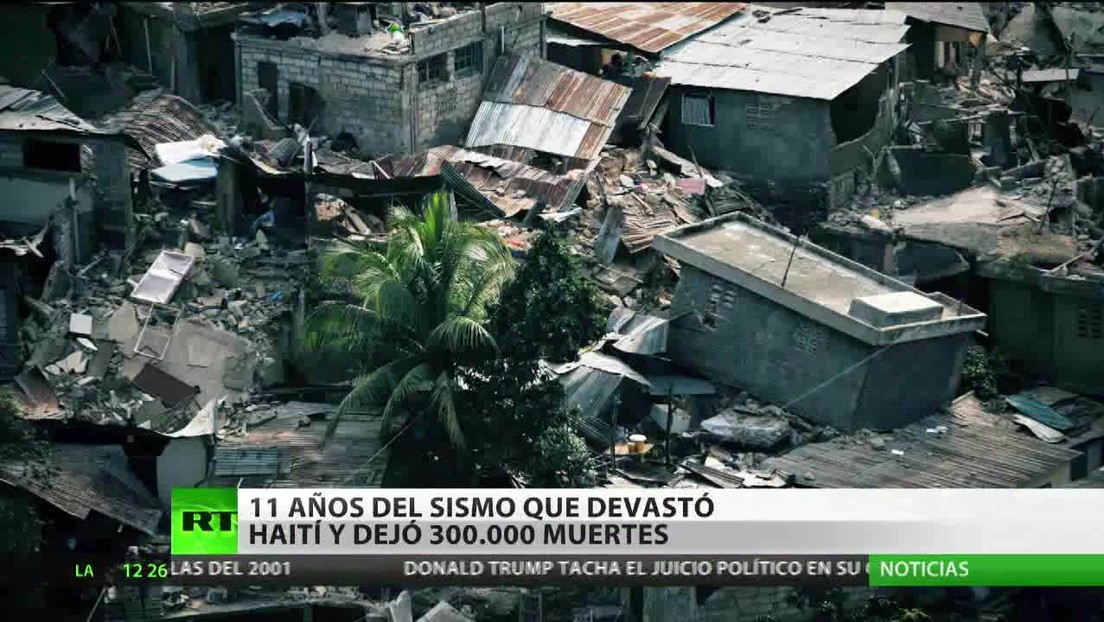 11 años del sismo que devastó a Haití y dejó 300.000 muertos