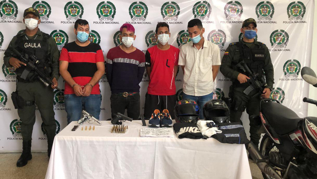 Capturan en Colombia a cuatro presuntos responsables del atentado con granada en Barranquilla que dejó 14 heridos