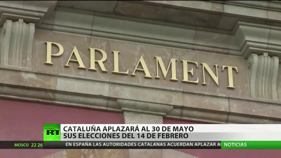 Cataluña aplazará al 30 de mayo sus elecciones previstas inicialmente para febrero