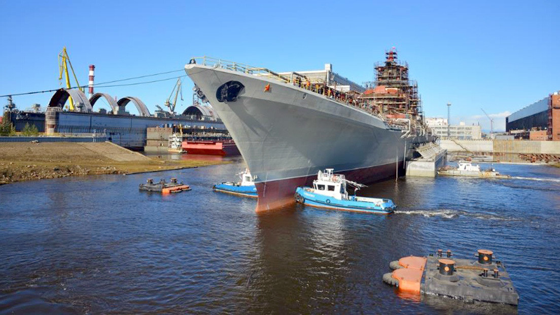 La Armada rusa inicia en 2021 las pruebas del Admiral Najímov, el buque de superficie más potente