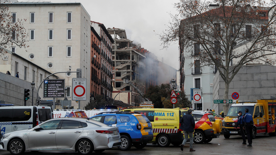 El alcalde de Madrid confirma al menos dos muertes en la explosión de un edificio en la capital