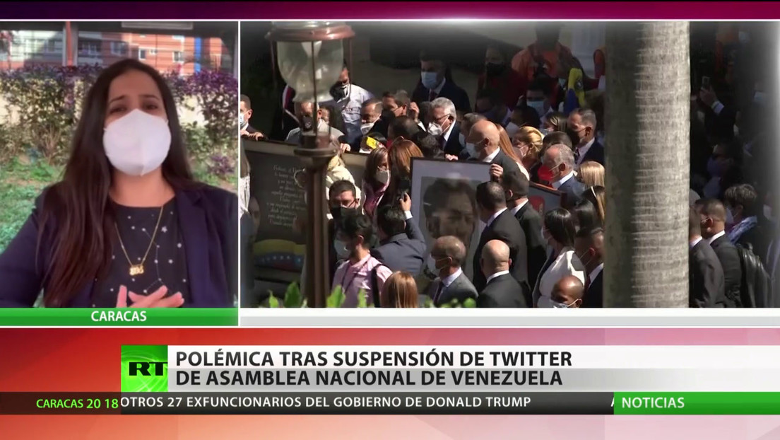 Polémica por la suspensión de la cuenta de Twitter de la Asamblea Nacional de Venezuela