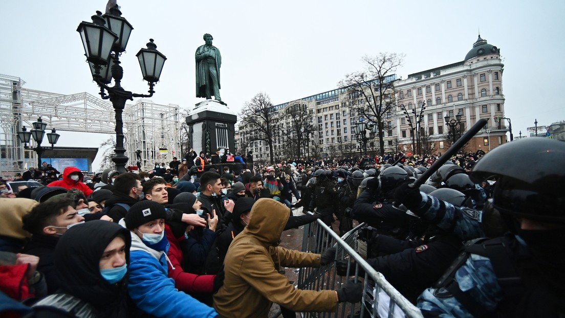 Al menos 19 personas infectadas con coronavirus han acudido a las protestas en Moscú