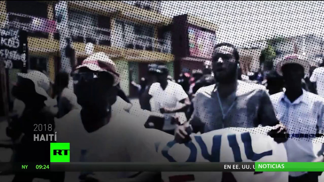 Se reanudan las protestas en Haití para exigir la renuncia del presidente