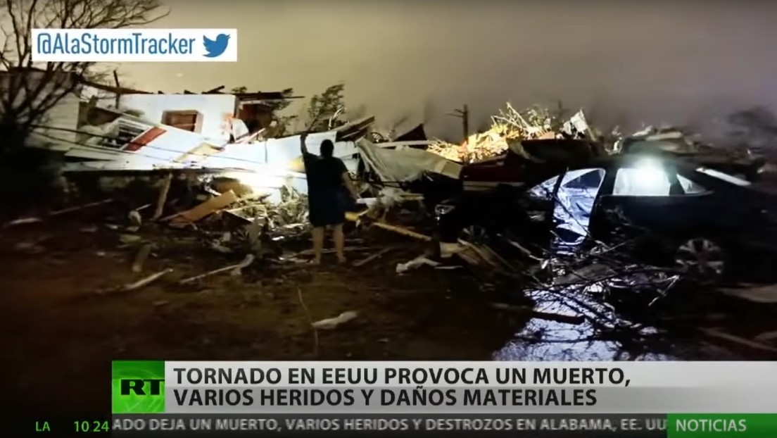 Un tornado en EE.UU. deja al menos un muerto, varios heridos y daños materiales