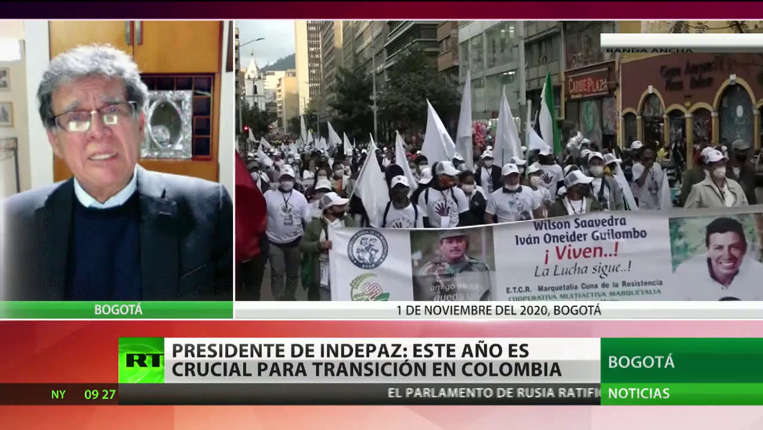 El presidente de Indepaz afirma que 2021 será crucial para la transición en Colombia