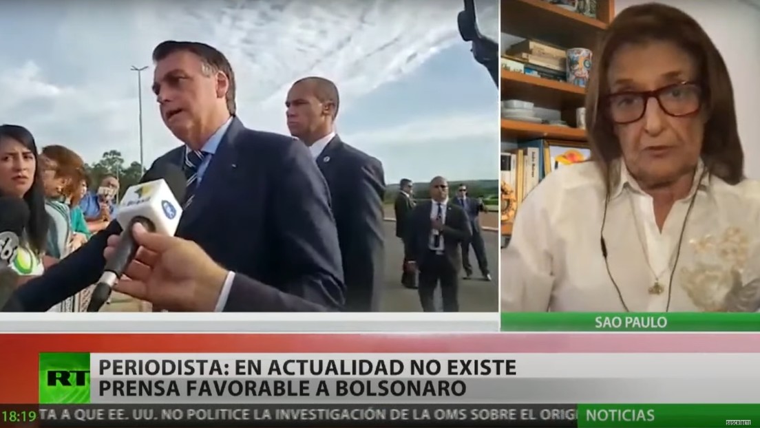 Periodista: "En Brasil no existe una prensa favorable a Bolsonaro"