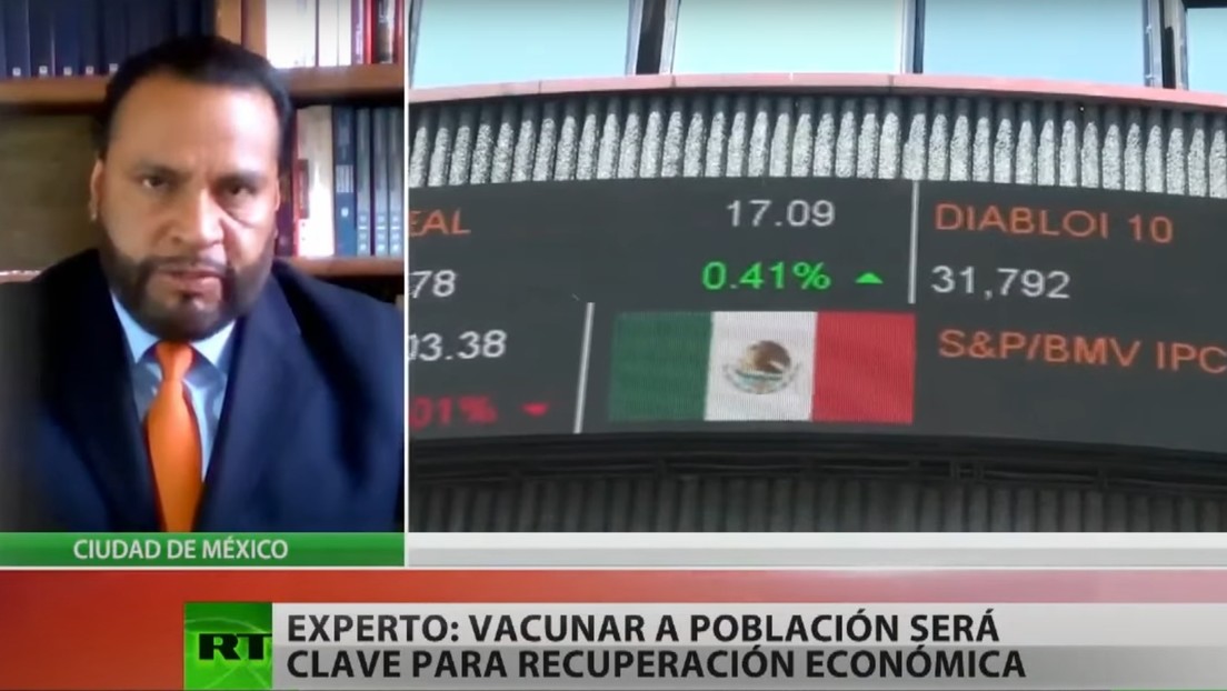 Economista: "La recuperación económica de México dependerá mucho del éxito de la vacuna contra el covid-19"