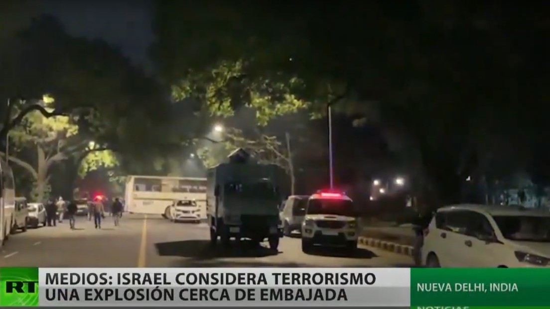 Israel califica de atentado terrorista la explosión de una bomba cerca de su embajada en la India