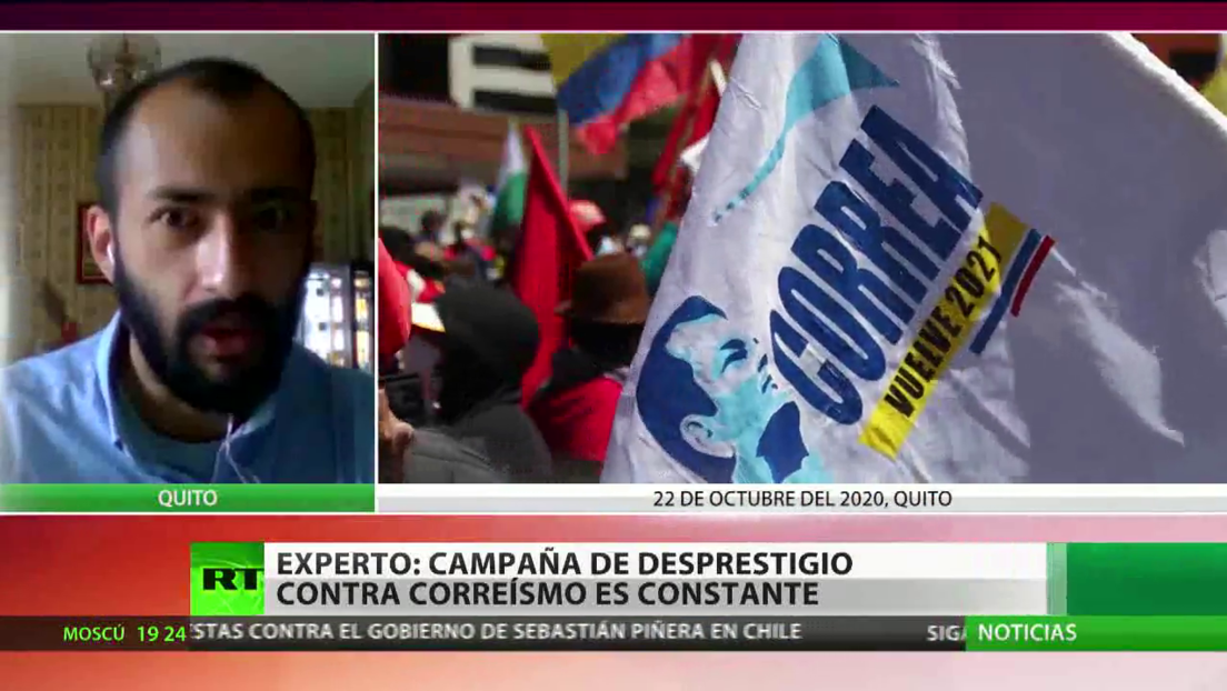 Ecuador: Arauz denuncia una campaña sucia de noticias falsas contra la Unión por la Esperanza
