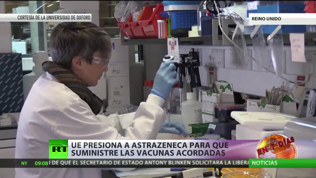 Se profundizan las tensiones entre la UE y AstraZeneca por los retrasos en el suministro de vacunas