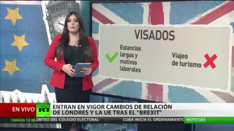 Entran en vigor los cambios en la relación entre el Reino Unido y la UE tras el Brexit