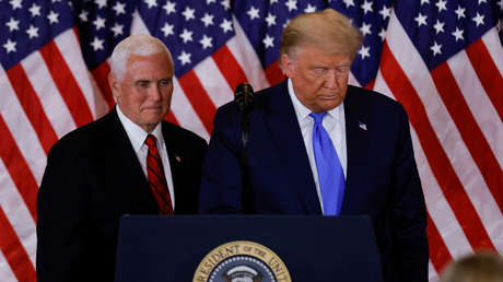 Reportan que Pence no descarta invocar la 25ª enmienda para destituir a Trump