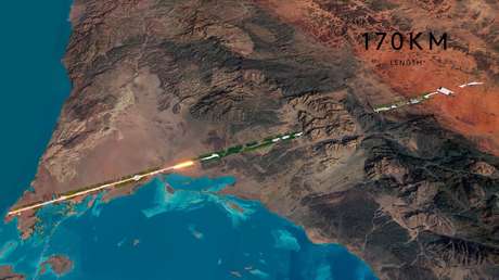 Arabia Saudita anuncia una ciudad de 170 km de extensión "sin automóviles, calles, ni emisiones de carbono"