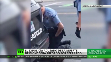 Un expolicía de EE.UU., acusado de la muerte de George Floyd, será juzgado por separado