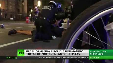 La Fiscalía demanda a la Policía de Nueva York por manejo brutal de las protestas antirracistas