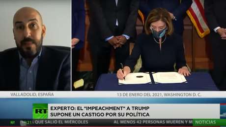 Analista: "El 'impeachment' supone un castigo a Donald Trump por su política, pero llega tarde"