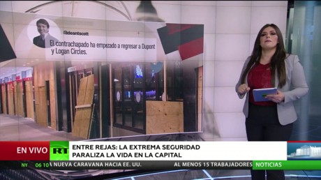 EE.UU.: Las extremas medidas de seguridad paralizan la vida en la capital