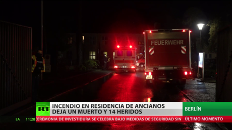 Alemania: un muerto y 14 heridos en el incendio de una residencia de ancianos en Berlín