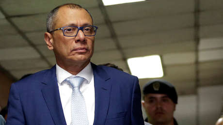 Exvicepresidente de Ecuador Jorge Glas da positivo por coronavirus