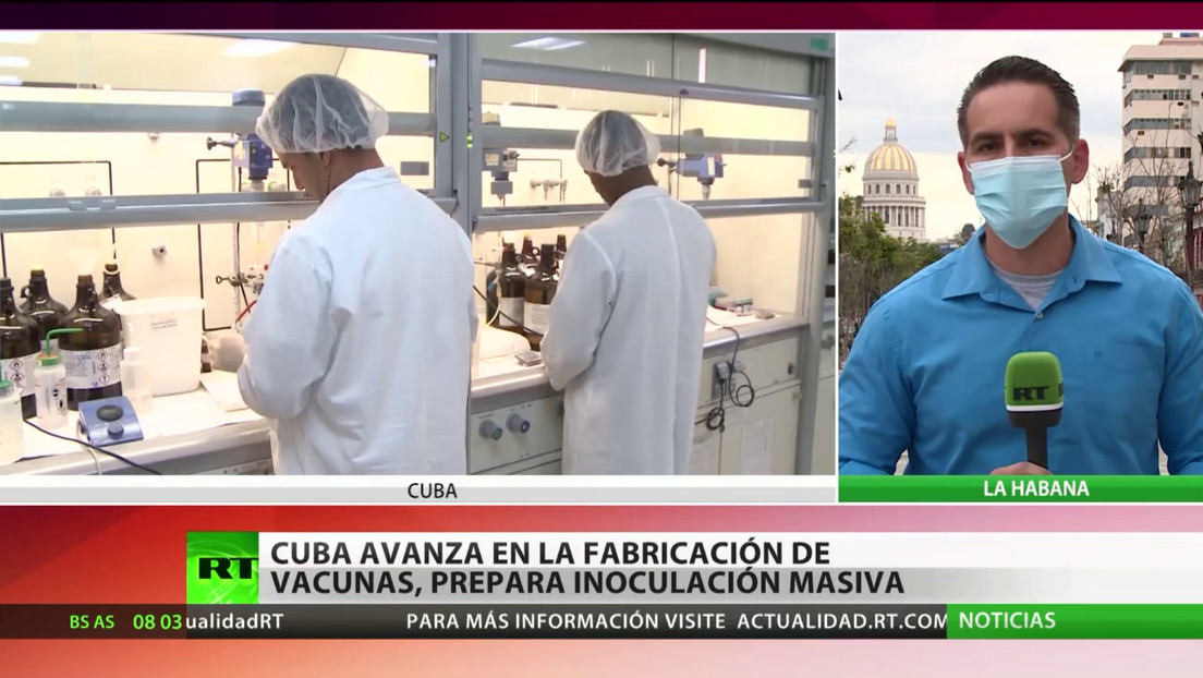 Cuba avanza en la producción de vacunas y se prepara para la inoculación masiva