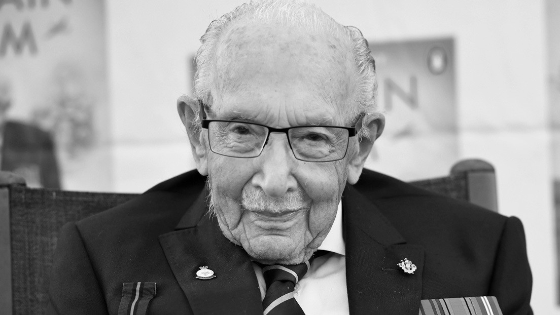Muere por covid-19 un veterano británico de la II Guerra Mundial de 100 años que recaudó millones de dólares para los sanitarios