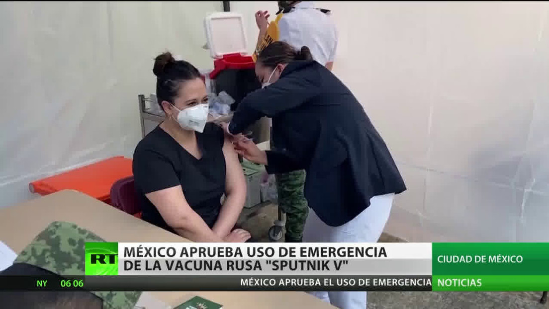 México autoriza el uso de emergencia de la vacuna rusa Sputnik V