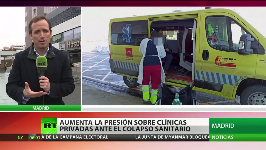 España: Aumenta la presión sobre las clínicas privadas ante el colapso sanitario