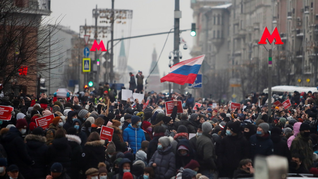 Rusia expulsa a tres diplomáticos europeos por participar en protestas no autorizadas