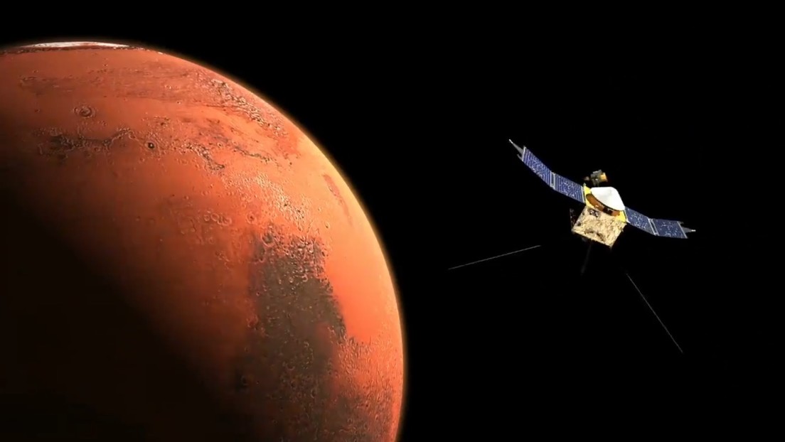 El orbitador de Emiratos Árabes entra en la órbita de Marte en la primera misión del mundo árabe al Planeta Rojo