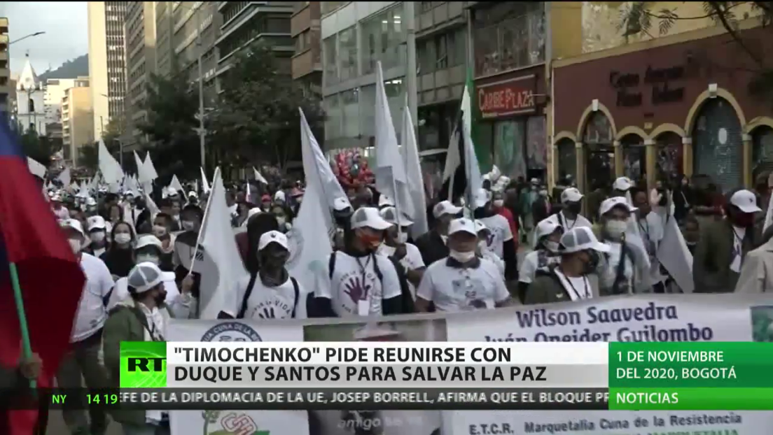 Colombia: 'Timochenko' pide reunirse con Duque y Santos para "rescatar el acuerdo de paz"