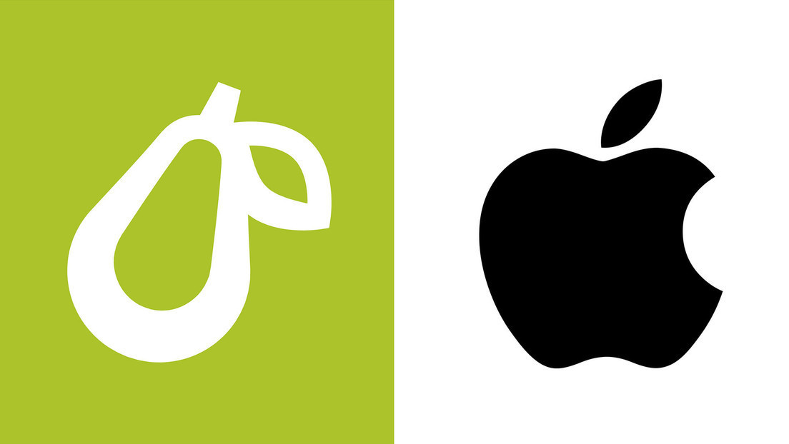 Apple permite que una pequeña empresa gastronómica tenga una pera como logotipo tras una larga disputa a cambio de modificar la imagen