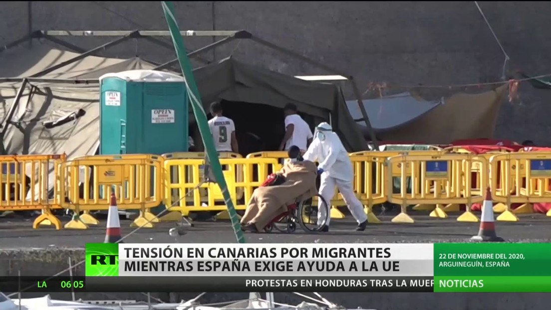 Canarias: Tensión por migrantes mientras España exige ayuda a la UE