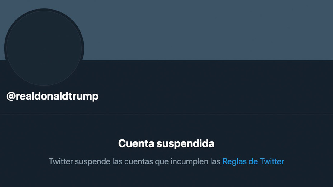 Twitter asegura que la cuenta de Trump seguirá suspendida incluso si volviera a ganar unas elecciones