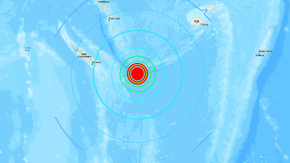 Tsunami confirmado tras un sismo de magnitud 7,7 en el Pacífico Sur