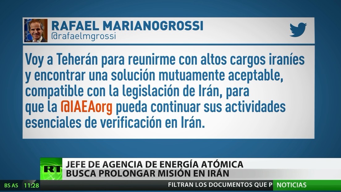 Jefe del Organismo Internacional de Energía Atómica visita Irán