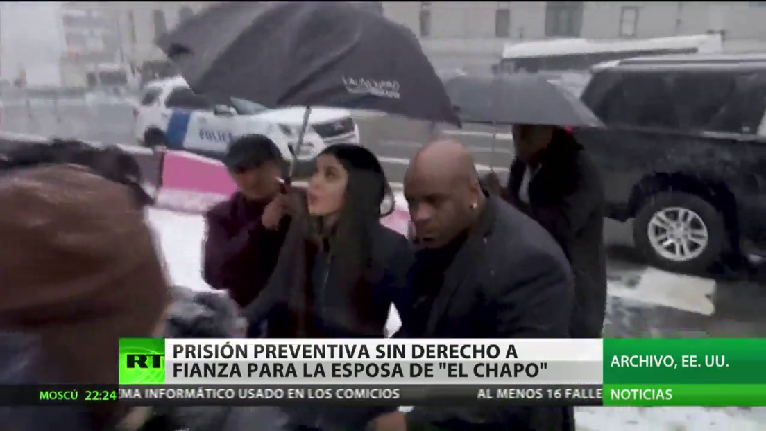 Emma Coronel, la esposa del 'Chapo' Guzmán, permanecerá en prisión preventiva sin derecho a fianza