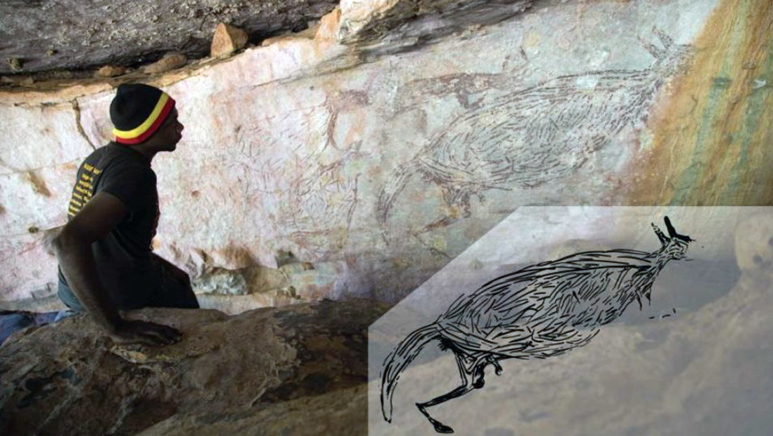 FOTO: Identifican el arte rupestre más antiguo de Australia con más de 17.000 años de antigüedad