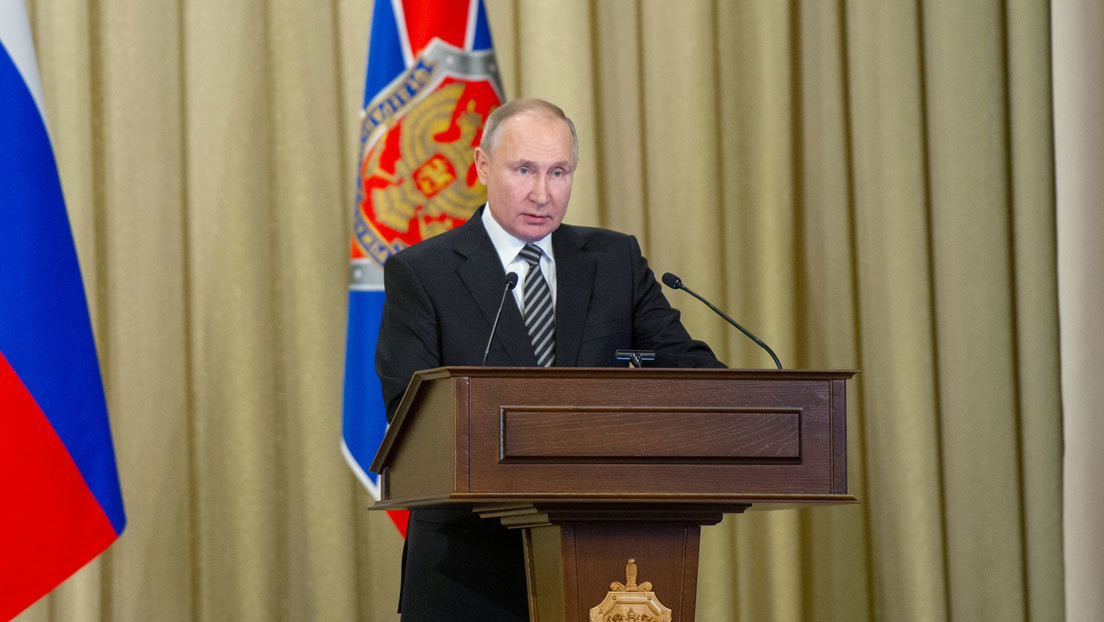 Putin: "Hay una línea de acción sistemática y bastante agresiva con el fin de debilitar a Rusia"