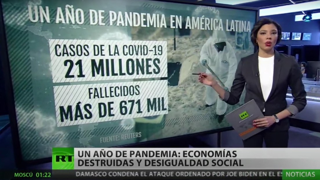 El desalentador panorama que ha dejado el coronavirus en Latinoamérica tras un año de pandemia