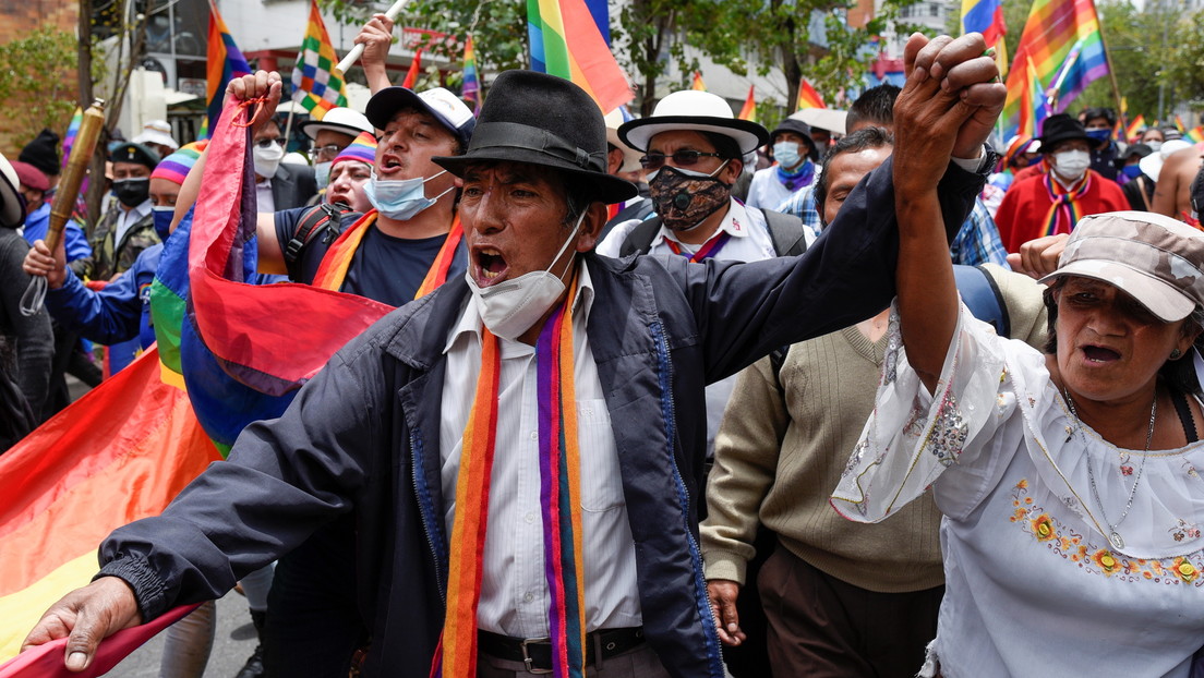 El movimiento indígena de Ecuador se declara en "paro nacional" ante el presunto "fraude electoral" contra el candidato presidencial Yaku Pérez