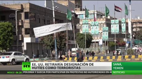 Reportan que EE.UU. retirará la designación de los hutíes de Yemen como grupo terrorista