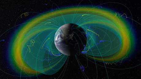 Descubren qué fuerzas aceleran partículas en torno a la Tierra hasta casi la velocidad de la luz